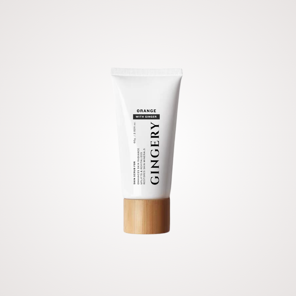 gingery products - orange ginger body scrub